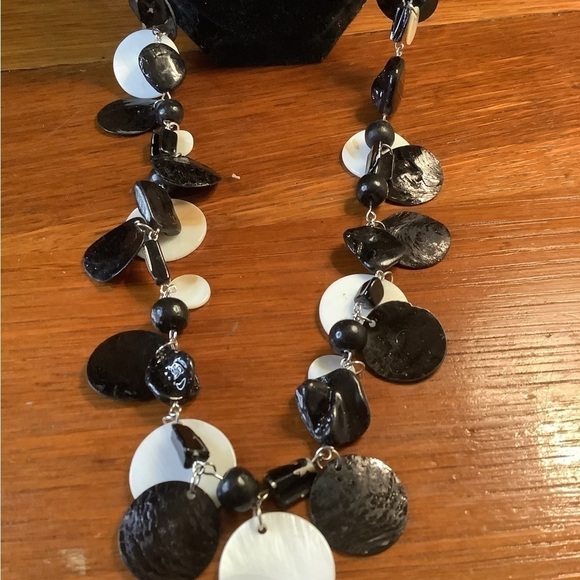 Long Shell Necklace 36” - Picture 2 of 8